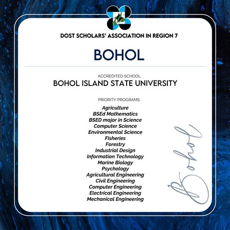 accredited schools of dost